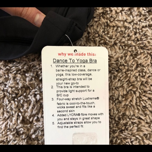 Lululemon dance to yoga bra - Picture 3 of 3